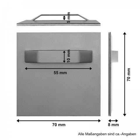 Wandhalterung im Set